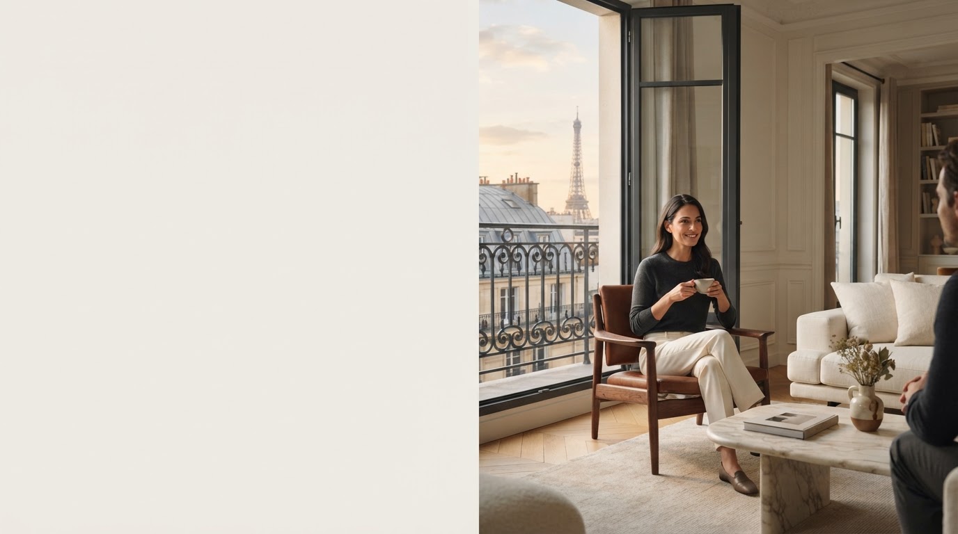 Nazoru Bemuri — interface d'analyse financière intelligente présentée dans un cadre calme et sobre